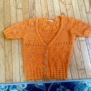 🧣30%off2☃️ Sundance crochet knit top